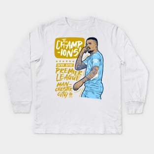 English Football League 2022 - Champions Kids Long Sleeve T-Shirt